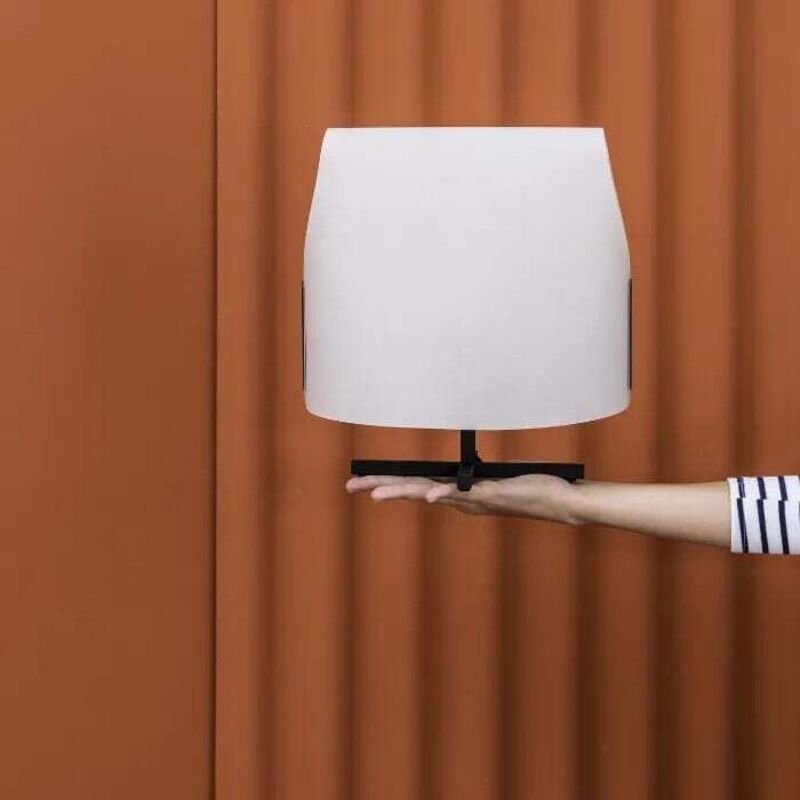 Luang xs Tischleuchte schwarz/beige 23065