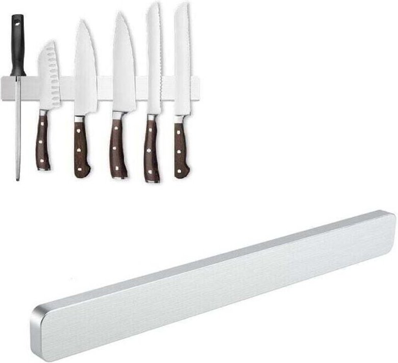 Aufbewahrungszubehör für die Küche, Magnetischer Wandmesserblock, Edelstahl-Messerschrank, 40 cm Magnetischer Messerhalt...