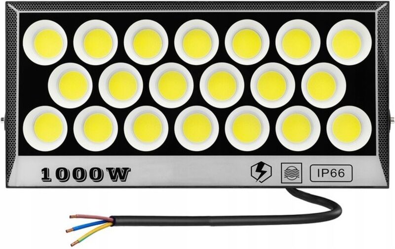 Leistungsstarke Lampe Für Garage, Garten, Fassade, 1000w, Ip66, Langlebig, Cob Leds