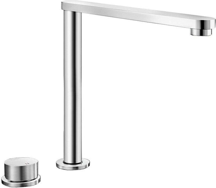 Blanco - Eloscope f ii - Küchenarmatur, für Unterfenstermontage, 2 Hahnlöcher, Chrom 516672