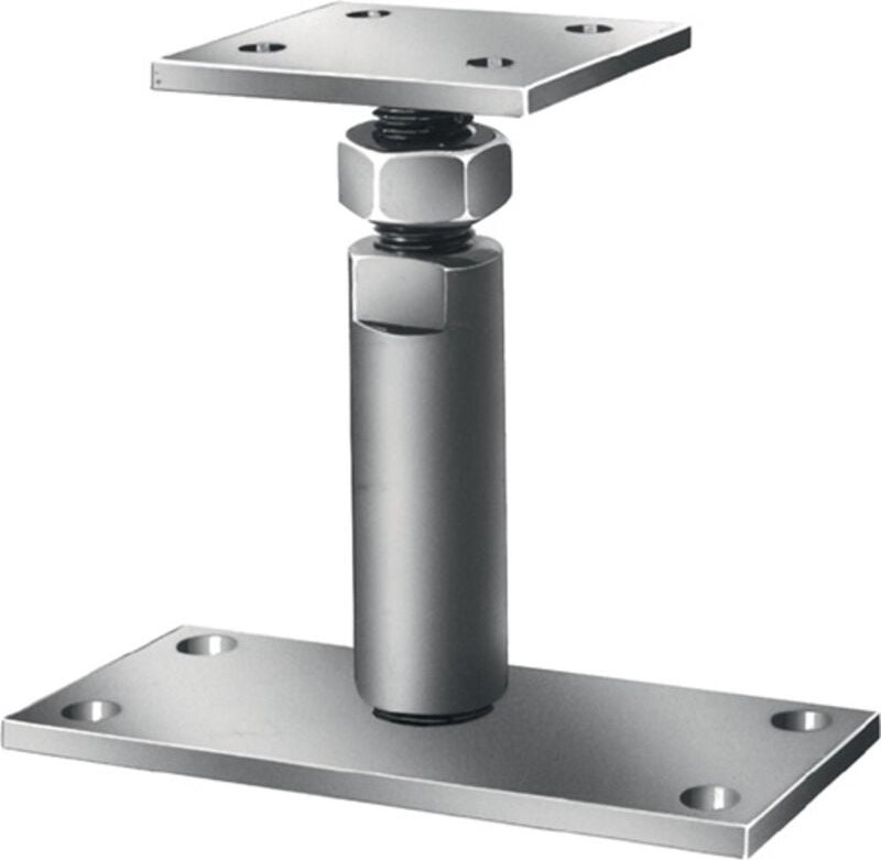 Vormann - 071329000CE Podeststützenschuh 150 x 70 / 70 x 80 mm Stahl blau verzink