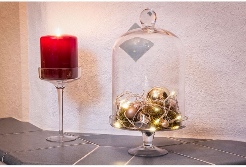 Konstsmide LED Lichterkette 3,35 m warmweiß mit Timer