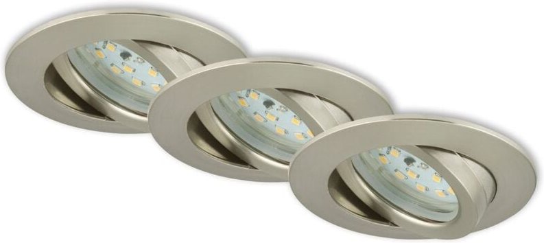 Led Einbauleuchten 3er Set Einbaustrahler Einbauspot - Briloner