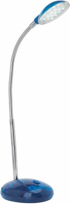 Brilliant - Lampe Timmi led Tischleuchte transparent/blau 1x 2W led integriert, (100lm, 6000K) Mit Druckschalter an der ...