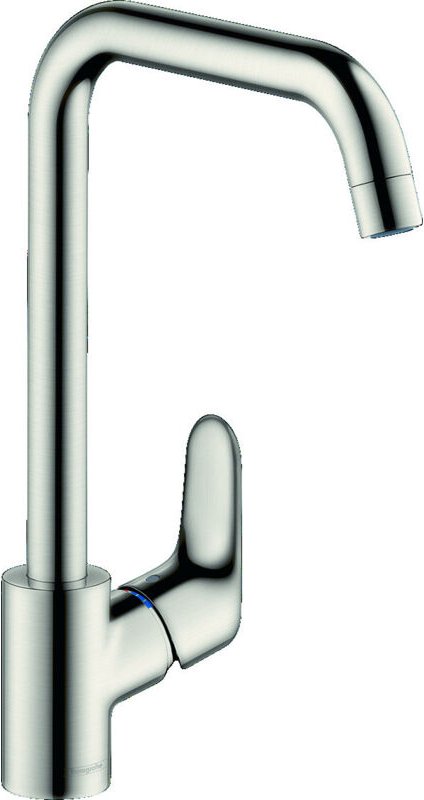 Focus M41 - Spültisch Einhebelmischer, Edelstahl 31820800 - Hansgrohe
