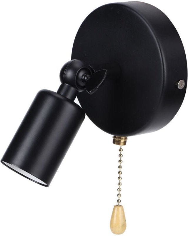 Redxiao Moderne Hintergrund-Wandleuchte, schwarze Arbeitszimmer-Wandleuchte, Wohnzimmer-Schlafzimmer für Esszimmer (schw...