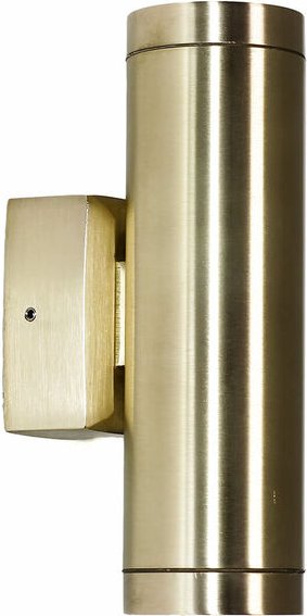 Up Down Leuchte Außen Messing massiv rostfrei IP64