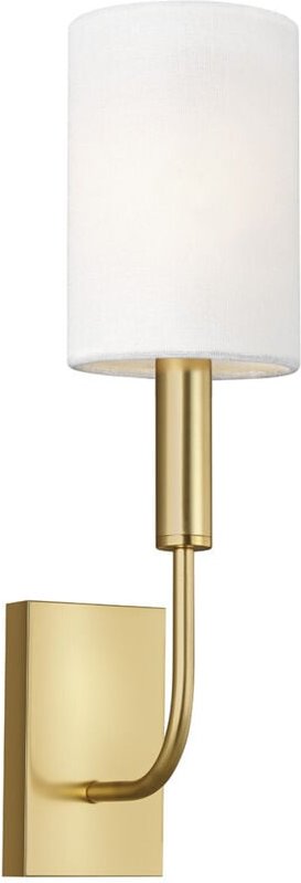 Brianna 1 Licht Wandleuchte, brüniertes Messing, E14 - Elstead