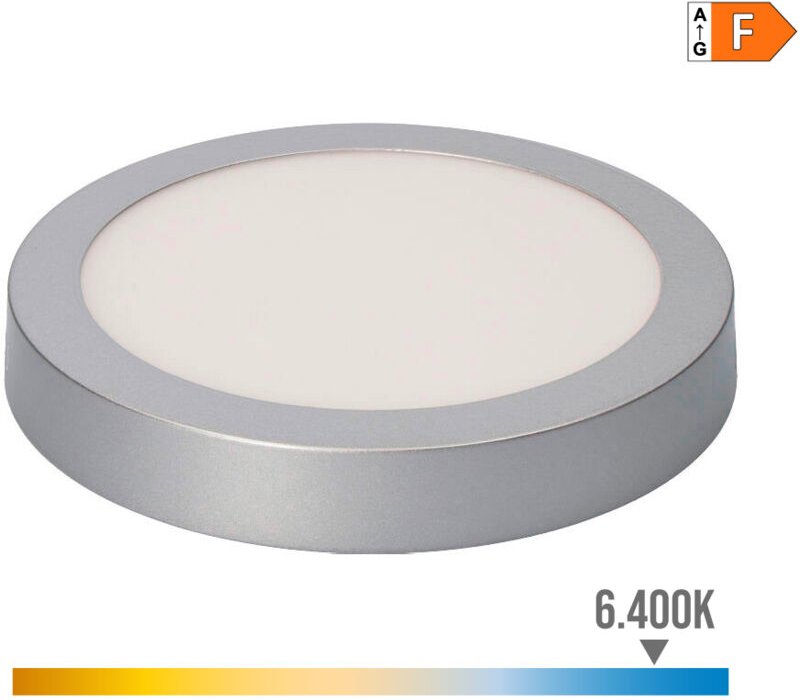 Led Aufbaudownlight rund 20W 1500lm 6400K Kaltlicht Chrom EDM 31596