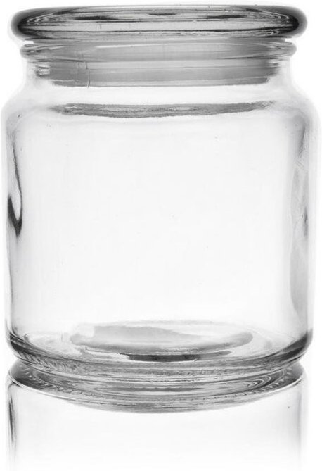 Northix - Glass container with tight fitting lid for safe storage