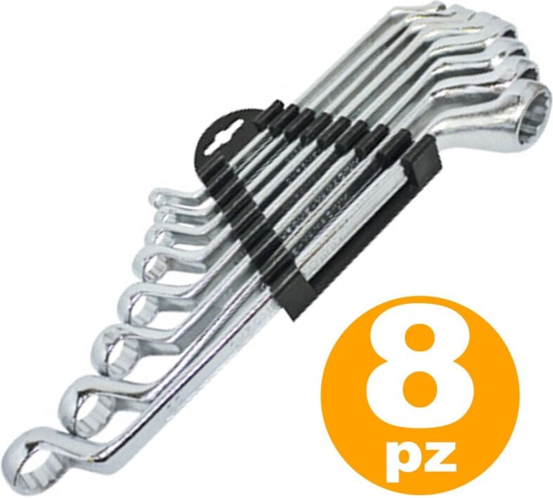 Trade Shop Traesio - Trade Shop - 8 x anel chiavies in vanadio misura call 6 at 22 equipmente -