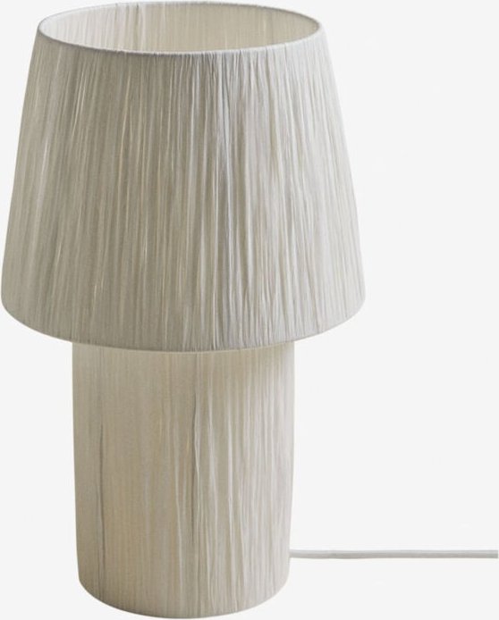 Tischlampe Nironalde aus Papier Weiss - Sklum