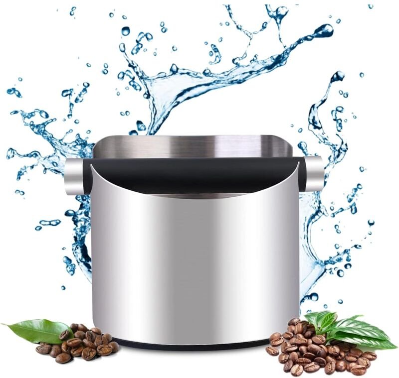 Kassettenbehälter für Siebträger – Maschinen – Kaffeesatzbehälter, Tamperbox, Barista-Zubehör für Espressomaschinen, Kaf...