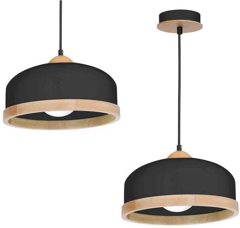 Hängelampe STUDIO BLACK 1xE27