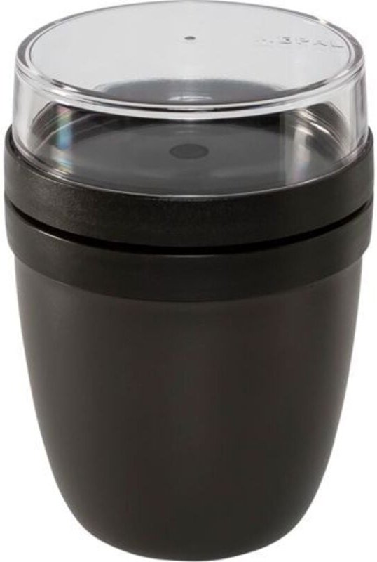 Mepal Lunchpot Ellipse, Nordic Black 500+200ml