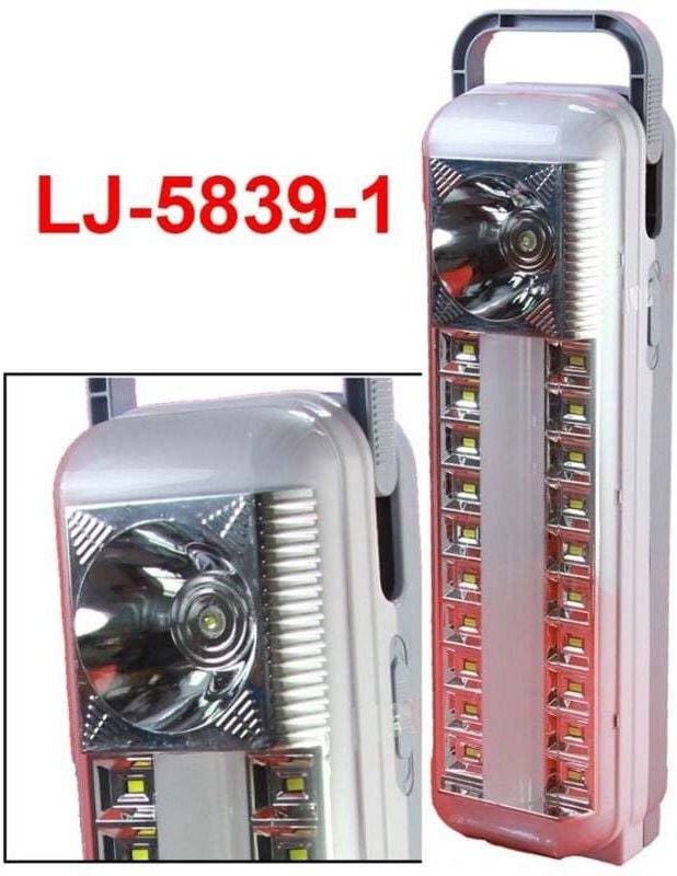 Thumbnail - Wiederaufladbares Notlicht mit 20 SMD-LEDs, 14 SMD-Neonlichtern und 1 LED-Taschenlampe - - Ymyny