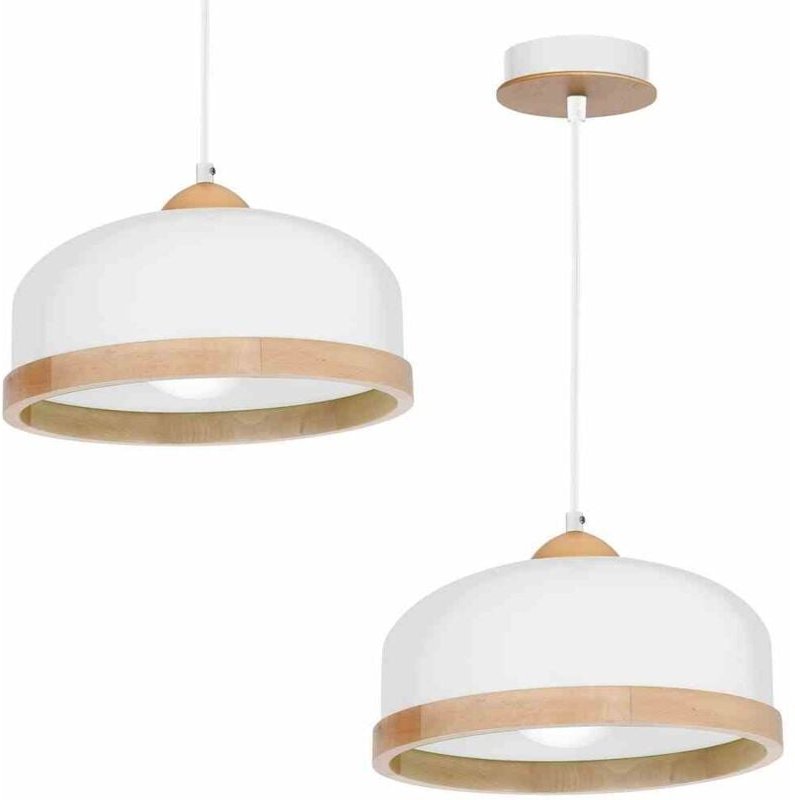 Hängelampe STUDIO WHITE 1xE27