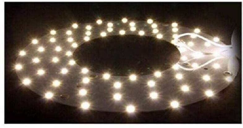 Ymyny - led Circolina Ersatzdecken, 46 Watt, 6.500 k, 4.000 k, 3.000 k, Naturweiß