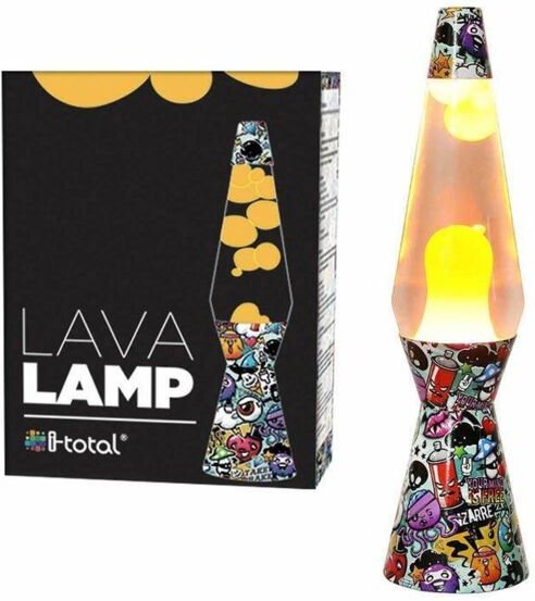 i-total iTotal Lavalampe Farbe 40 cm Retro Design