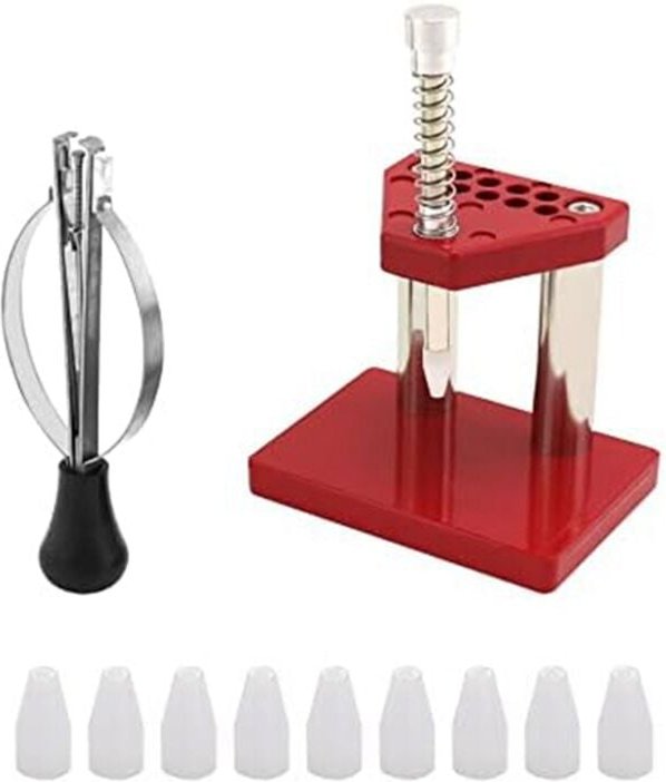 Tlily - Uhrenabzieher-Entferner, Handheber-Kolben-Entferner-Set, Set