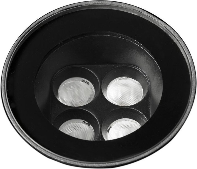 Tras Bodeneinbauleuchte schwarz matt von faro 71702