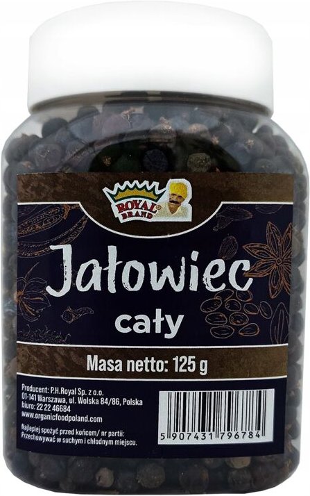 Ganzer Wacholder - Premium 125 g intensiver Geschmack im Mehrwegglas