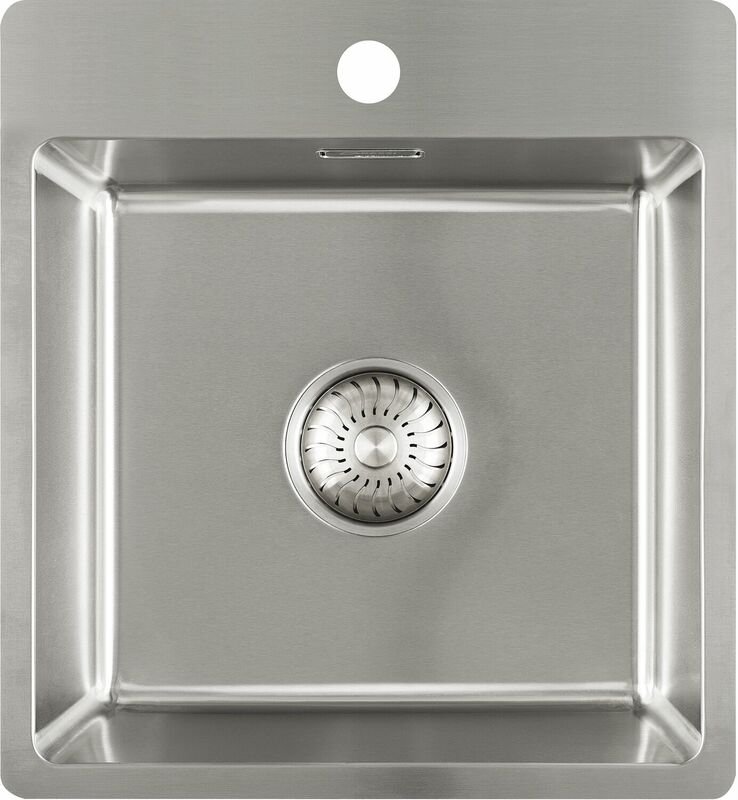 3D-Spüle CABL37KR15, Edelstahl - Solido