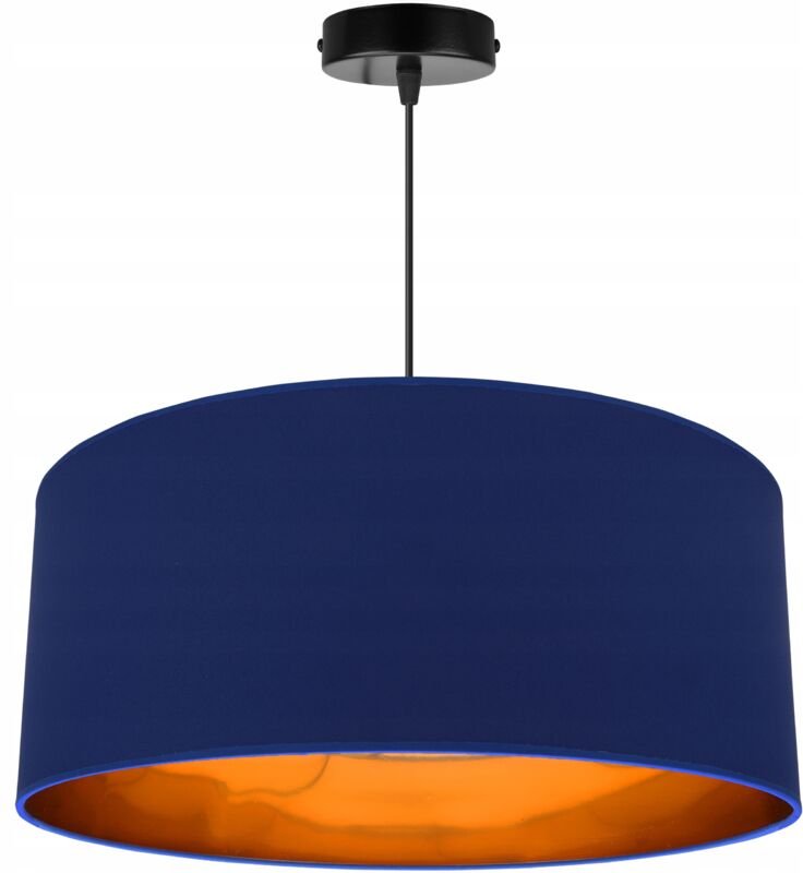 Deckenlampe Hängelampe Kronleuchter Golden Lampenschirm Led