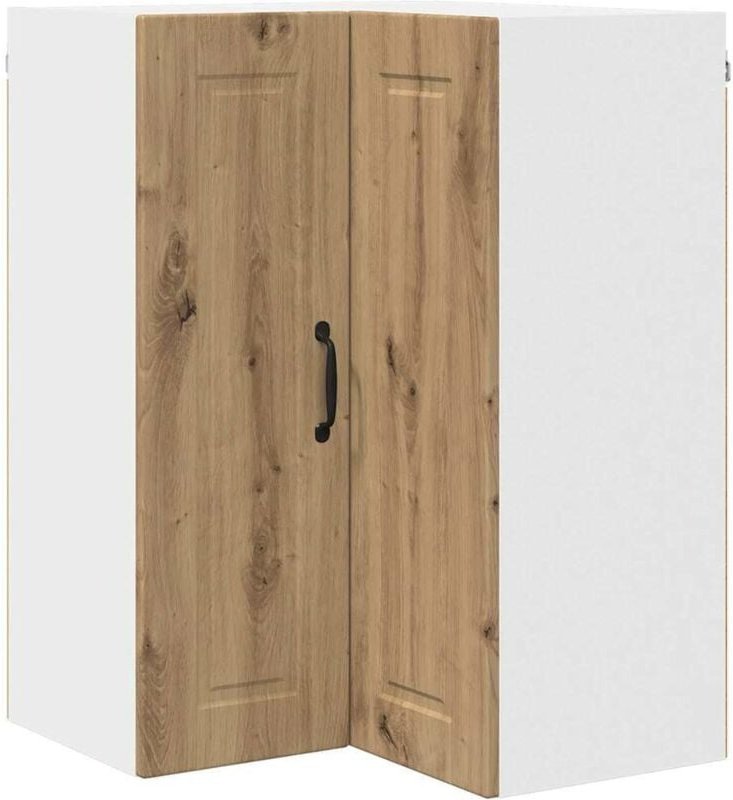 Thumbnail - Küchenwandschrank Artisan-Eiche 57 x 57 x 80 cm Holzwerkstoff vidaXL