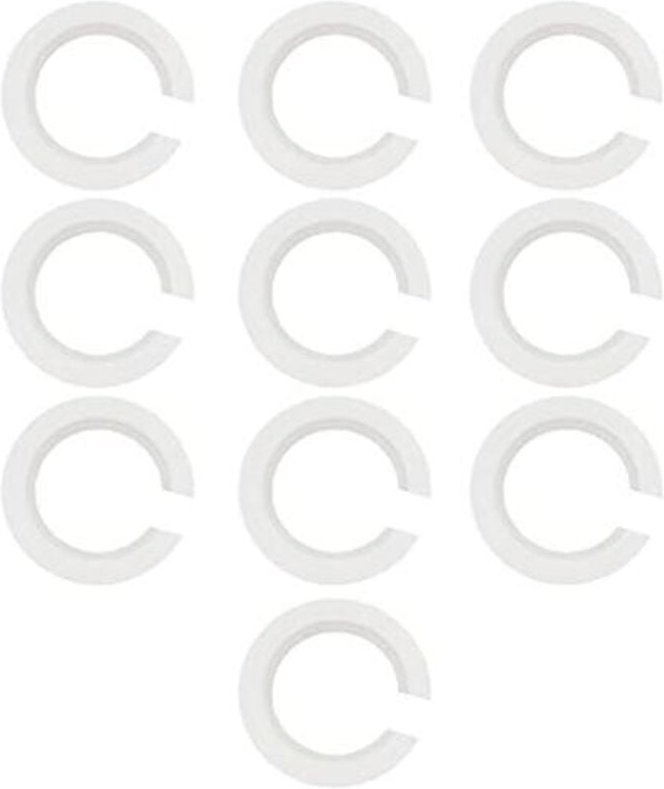 KZQ - Lampenschirm-Reduzierstück aus Kunststoff, E27 auf E14, zum Anbringen eines Lampenschirms mit Edison-Schraube an e...