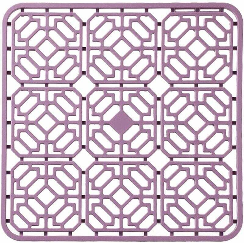 Hitzebeständige Silikon-Spülbeckenmatte, faltbares Schutzgitter, rutschfeste Abtropffläche, Spülbeckenboden