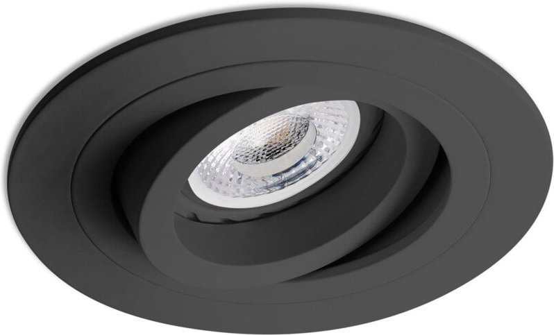 Radón Deckeneinbauleuchte schwarz von faro 43408