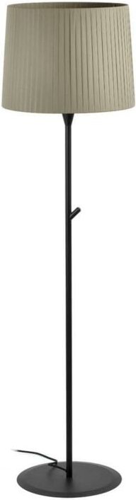 Samba Stehlampe schwarz/Polyesterseide grün 64313-43