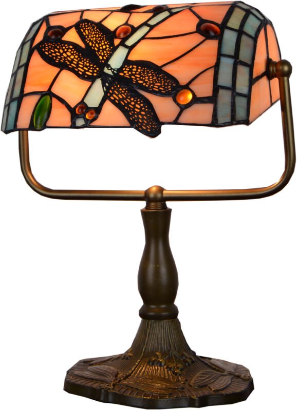 Tischlampe mit Libellen