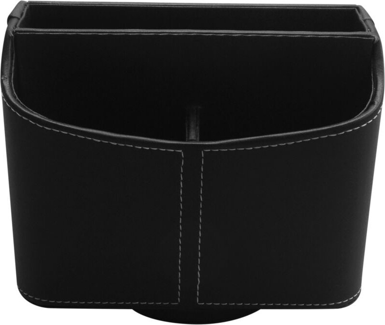 Fernbedienungshalter aus Leder, 360-Grad-Schreibtisch-TV, Nachttisch-Organizer für Controller, Medien, Post