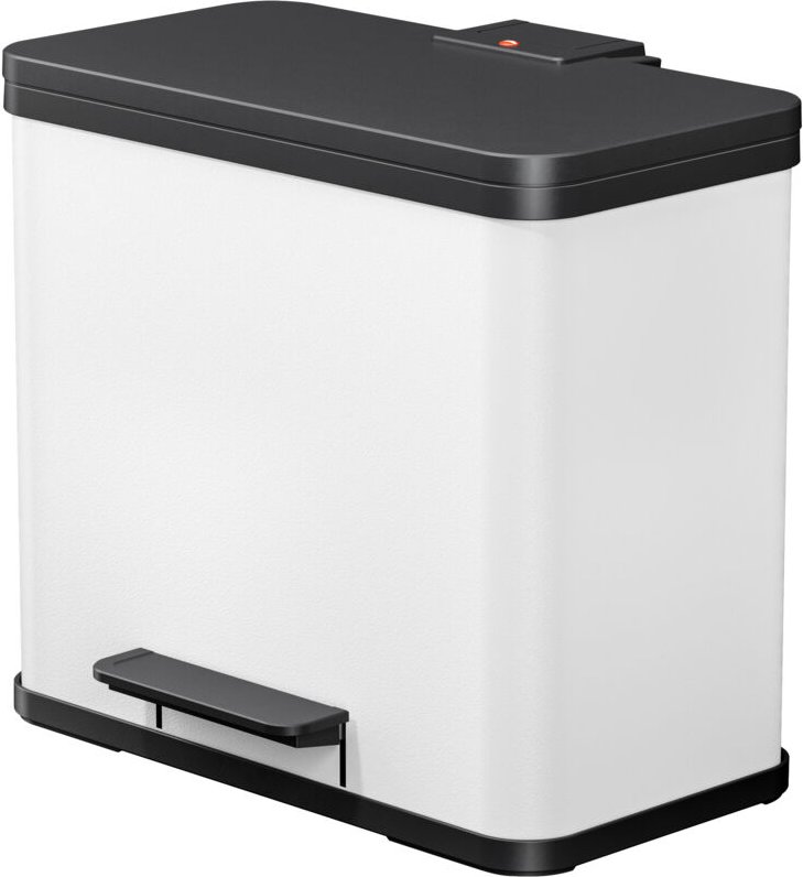 Tret-Mülltrenner Öko duo Plus l, weiß 17 + 9 l