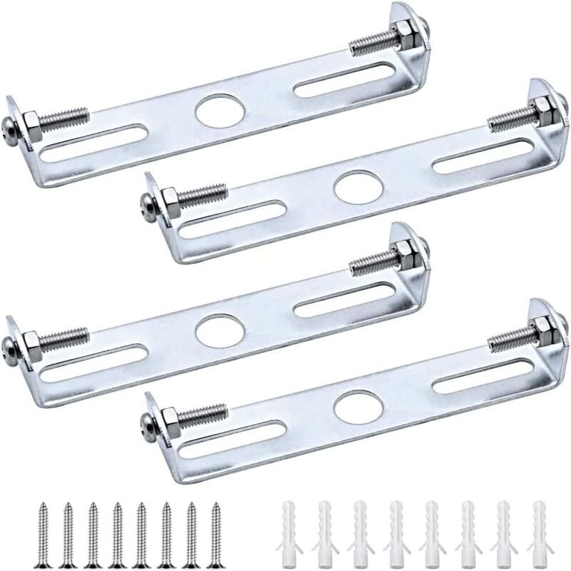 4 Stück 90 mm Deckenleuchten-Aufhängeplatte zur Montage von Abdeckplatten und Sockeln für Kronleuchter und Deckendekorat...