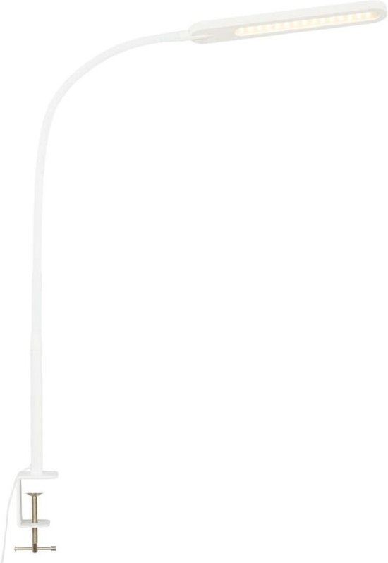 Led Klemmleuchte Klemmlampe Dimmbar cct 8 w weiß Metall-Kunststoff Briloner
