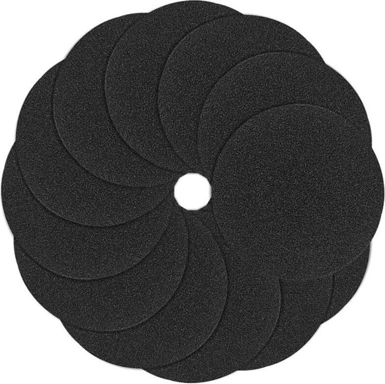 12er-Pack Filter für Komposteimer, Küchenkomposteimer, Aktivkohlefilter-Ersatz, 7,25 Zoll, rund, Dicke 5 mm