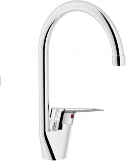 Nobili - Spültischmischer mit verstellbarem Auslauf aus verchromtem Messing – Hof