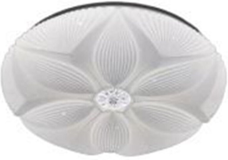 Trade Shop Traesio - Trade Shop - flower led soffit decoural flower 45W weisser leuchte fold 6500K IP20 71771 -