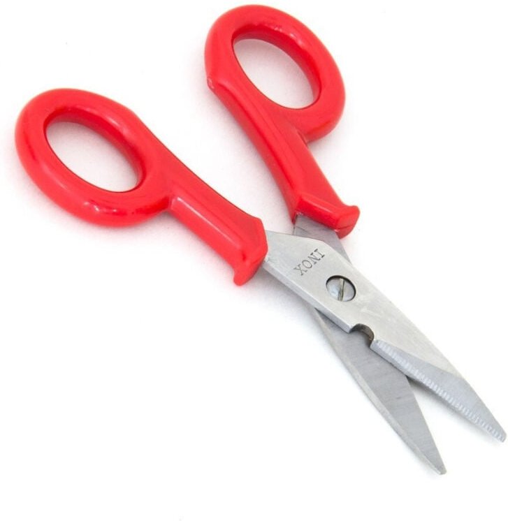 Trade Shop - Schere Schere Abisolieren Kabel für Elektriker Kabelschneider Chrom Klingen Kabel -