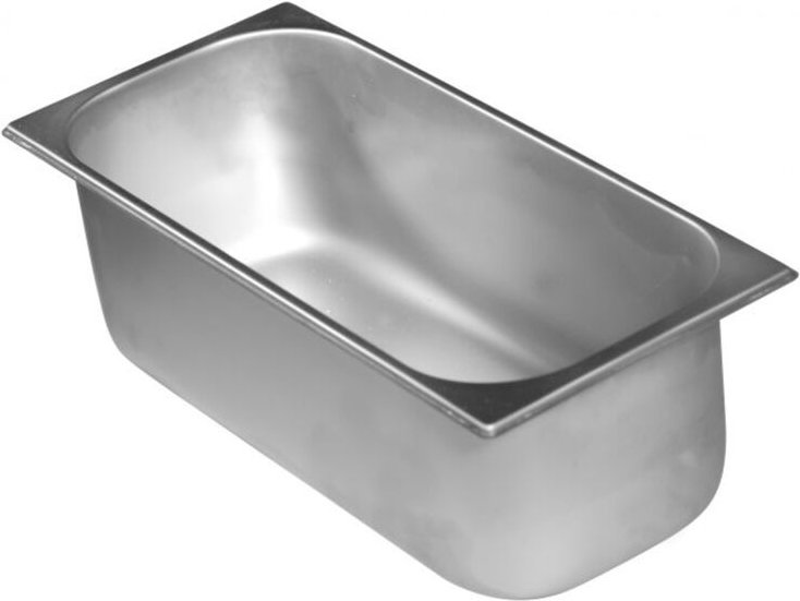 Edelstahl-Eisbehälter 5 l - Hendi 802038