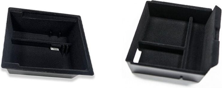 Verbesserte Center Console Organizer Tray für 2024 Beflockte Armlehne Storage Box Innen Zubehör