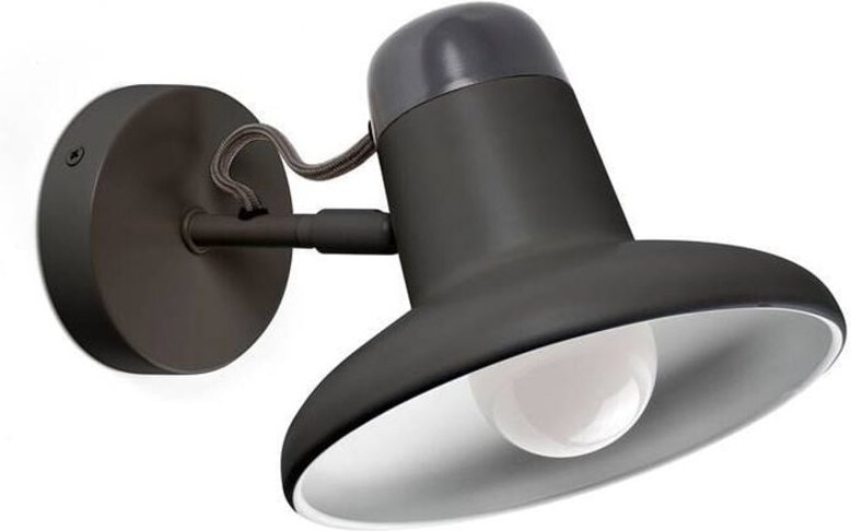 Snap Wandleuchte innen dunkelgrau 57403