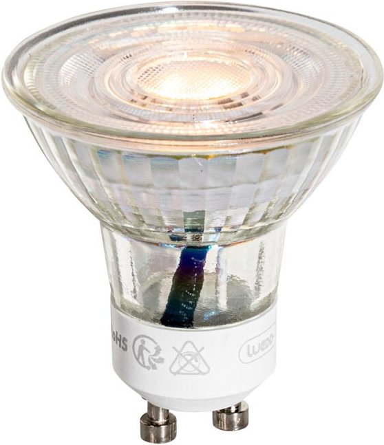 GU10 50mm LED-Glühbirne klar 3W 200 lm 2200K