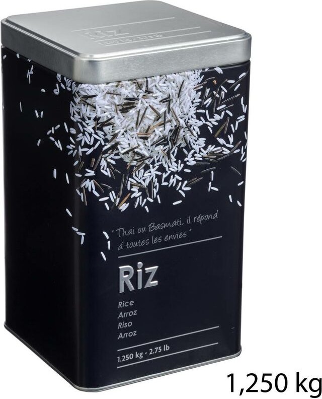 Thumbnail - 5five Simply Smart - Reisdose aus metall black edition schwarz - 5five