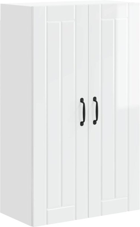 Thumbnail - Küchenschrank Hochglanz Weiß 60 x 31 x 100 cm Holzwerkstoff vidaXL