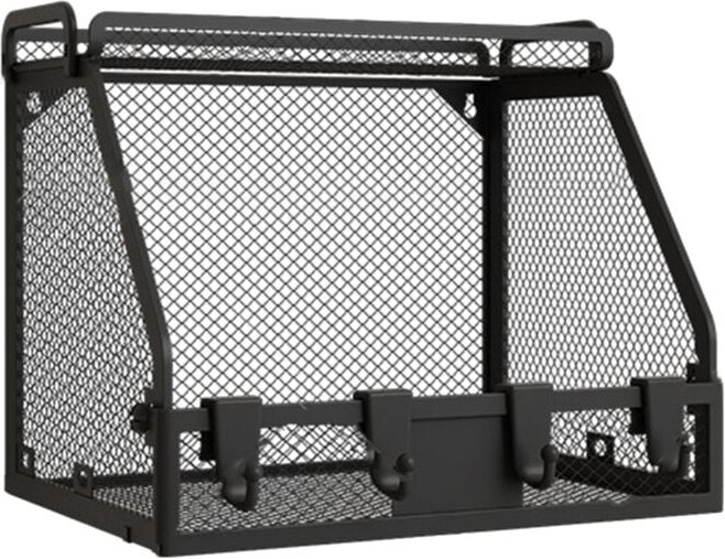 Hängender Obstkorb für die Küche, Küchenorganizer und Aufbewahrung, Kartoffel-/Zwiebel-Wandkörbe, Speisekammer, Schwarz