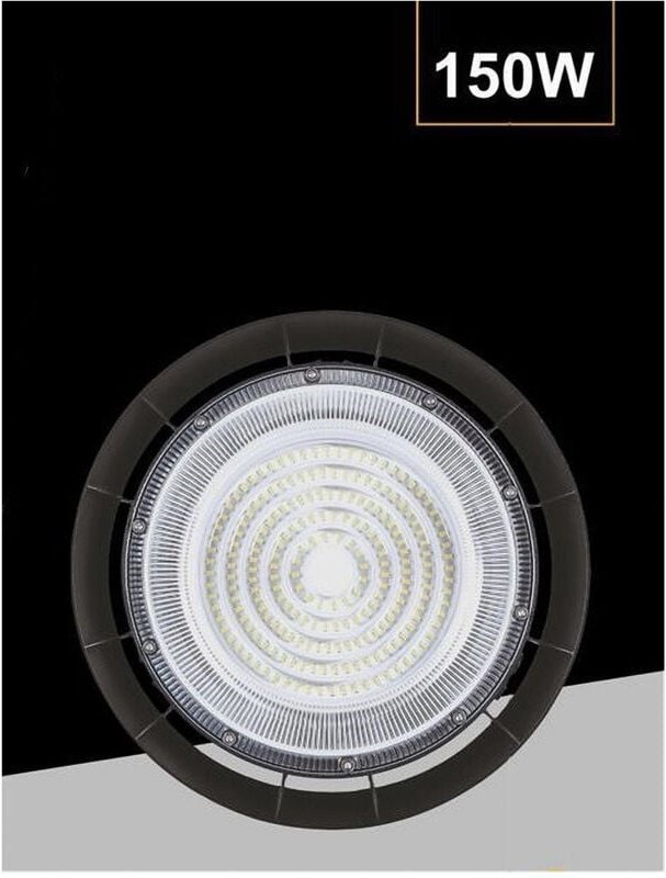 Trade Shop Traesio - Trade Shop - ufo led-spotlight-hängelampe 150 watt IP65 natürliches licht 4000K HE-150W -